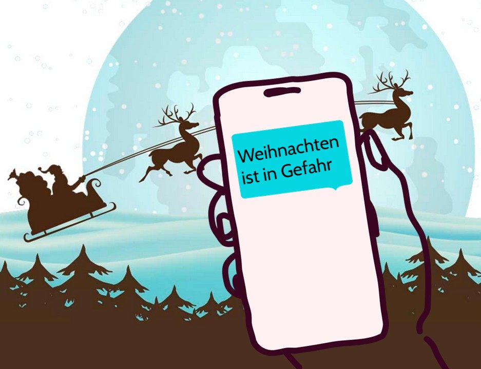 Cover image for Weihnachtliche Rätseltour